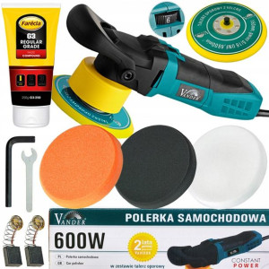 Polerka Samochodowa Oscylacyjna Vpo709 + Zestaw