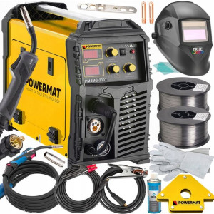 Spawarka Migomat Mig Mag Tig 230a 3w1 + 2x Drut Pm