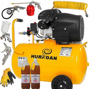 Kompresor Sprężarka 100l 2t Separator +zest+2xol H