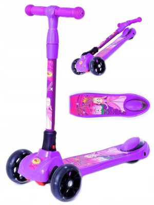 Hulajnoga Trójkołowa Smj Af-wg006 Princess