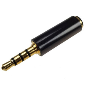 Redukcja adapter mini Jack OMTP na CTIA RMJ4P-B Roxtone