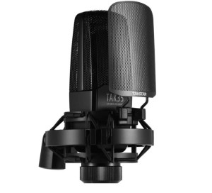 TAKSTAR TAK35 mikrofon pojenościowy XLR kosz popfiltr