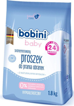 BOBINI baby PROSZEK DO PRANIA 1.8kg ( 24 prania )