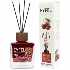 Eyfel Dyfuzor Z Patyczkami Odświeżacz Powietrza 120 Ml Wiśnia