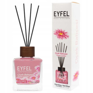 Eyfel Dyfuzor Z Patyczkami Odświeżacz Powietrza 120 Ml Ogród Kwiatowy