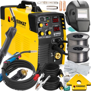 Spawarka Migomat Mig Mag Tig Mma 220a 3w1 +zestaw