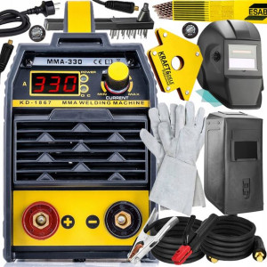 Spawarka Inwertorowa Inwerterowa Mma Zestaw 330a