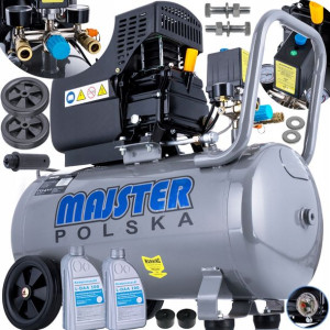 Kompresor Olejowy Sprężarka Powietrza Tłokowa 50l