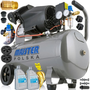 Kompresor Olejowy Sprężarka 50l V2 Separator