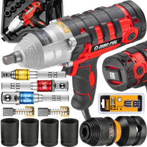 Klucz Elektryczny 1/2 + Nasadki + Adapter Dewalt