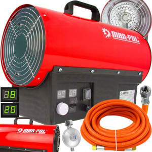 Nagrzewnica Gazowa Dmuchawa Z Termostatem 20kw Lcd