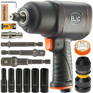 Klucz Udarowy 1/2 Bjc + Nasadki + Adapter Dewalt