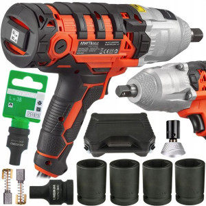 Udarowy Klucz Elektryczny Kół 2200w 1/2 Kd+adapter