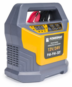 Prostownik MIKROPROCESOROWY Akumulatorowy 12V 24V PM-PM-30T PM0704