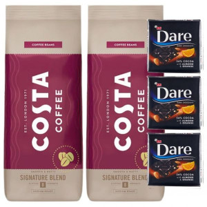 Kawa ziarnista Costa Coffee Signature Blend Medium Roast 1 kg x 2
