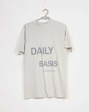 Koszulka Męska Szara Daily Basisr. M