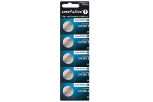BATERIE everActive CR2032 LITOWE 5 SZT. BLISTER
