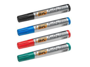 Marker Permanentny Bic 2300, Niebieski