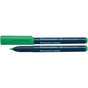 Marker Permanentny Schneider Maxx 240, Zielony