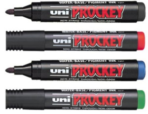 Marker Permanentny Uni Pm-122, Czerwony
