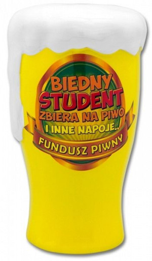 Skarbonka Fundusz Piwny Dla Studenta Kufel Kasa Na Piwo Oszczędności