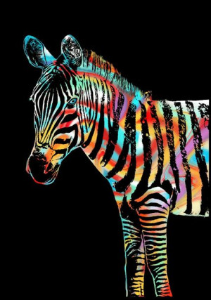 Magiczna Zdrapka Dla Dzieci Zebra