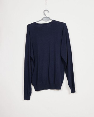 Sweter Męski Granatowy Russell Collection Rozmiar S
