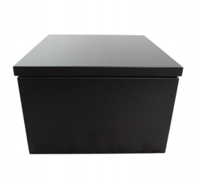 Szafka wisząca stolik AVA CZARNA 30 cm Mat