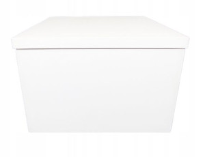Szafka wisząca stolik AVA BIAŁA Dąb 30 cm Biały