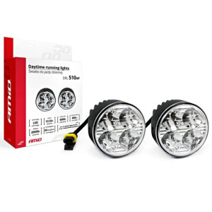 Światła lampy do jazdy dziennej 2x4 LED SMD DRL