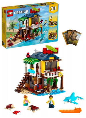 Klocki Lego Creator 31118 Domek Surferów Na Plaży + Gratis Zeszyt