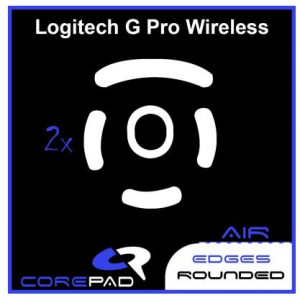 2 x CorePad Ślizgacze AIR Logitech G Pro Wireless