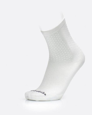 MB WEAR Skarpetki rowerowe BRIGHT SOCKS white