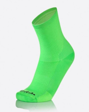 MB WEAR skarpetki rowerowe 4SEASONS fluo green