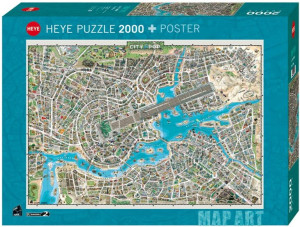Heye Puzzle 2000 El Miasto Pop
