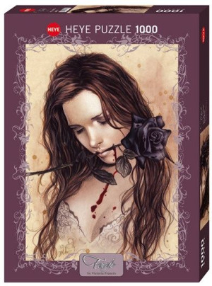 Heye Puzzle 1000 El Ciemna Róża