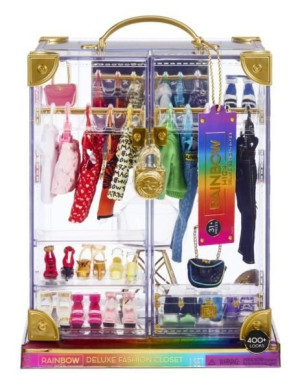 Mga Rainbow High Szafa Deluxe Z Ubrankami