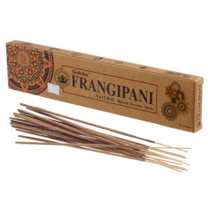 Goloka Kadzidełka Naturalne - Frangipani 15 gr