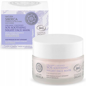 Natura Siberica Kojąca Maska Sos Do Twarzy Na Noc Skóra Wrażliwa 50ml