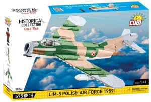 Cobi 5824 Cold War Samolot Lim-5 Polish Air Force