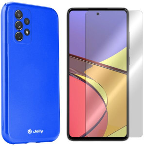 Etui Do Samsung Galaxy A73 5g Case Gel + Szkło 9h