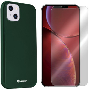 Etui Do Iphone 13 Pokrowiec Obudowa Gel + Szkło 9h