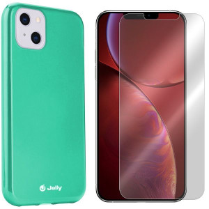 Etui Do Iphone 13 Mini Pokrowiec Gel + Szkło 9h