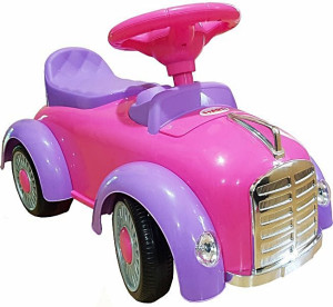 Jeździk Chodzik Pojazd Dla Dziecka Drive Fun Car Różowy
