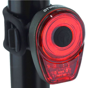 Lampka tył AU95 60lm USB 6 trybów