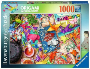 Ravensburger Puzzle 1000 El Medytacje Z Origami