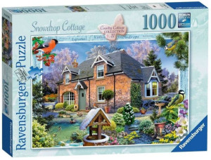 Ravensburger Puzzle 1000 El Domek Przebiśniegów