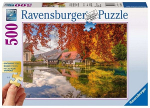 Ravensburger Puzzle 500 El Spokojny Młyn