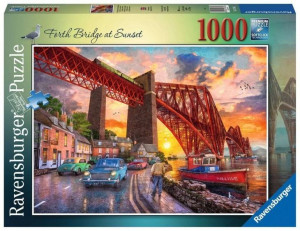 Ravensburger Puzzle 1000el Most O Wschodzie Słońca