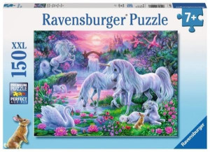 Ravensburger Puzzle 150 El Xxl Jednorożce
